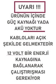 Resim XMOD Siren Küçük Tüm Araçlara Uygun 12 Volt Kablolu 3 Sesli Siren 