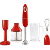 Resim Smeg Kırmızı El Blender Set HBF22RDEU 