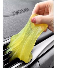 Resim Birben Oto Temizleme Jeli Klavye Telefon Klima Kumanda Toz Alma Hamuru Mucize Temizlik Hamuru 