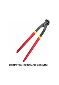 Resim Alc 10 İnç Betoncu Kerpeteni 280 Mm 28 Cm 