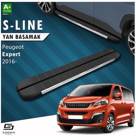 Resim S-dizayn Peugeot Expert 3 Uzun Şase S-line Krom Yan Basamak 243 Cm 2016 Üzeri A+ Kalite 