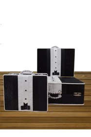 Resim Sonem Çeyiz Çeyiz Sandık Gelin Damat Çanta Bohça Kutusu 3lü 0567 