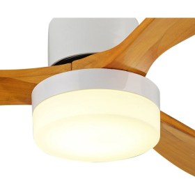 Resim Fancium LED Aydınlatmalı Uzaktan Kumandalı Beyaz Tavan Vantilatörü DKF-301 