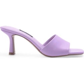 Resim Nine West Pızale 3fx Lila Kadın Topuklu Terlik 