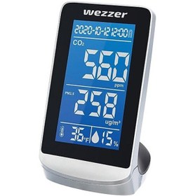 Resim Wezzer Air Pro Dm40 Hava Kalitesi Monitörü 