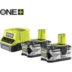 Resim Ryobi Ryobı RC18120-240X Yedek Akü ve Şarj Cihazı Seti - Çift Akü 18V Li-Ion 4AH 
