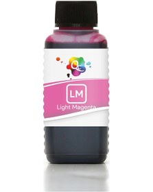 Resim QC HP Designjet 120 Uyumlu Yazıcı Mürekkebi 100ml LM Light Magenta Açık Macenta Dye 