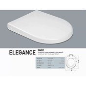 Resim Nkp Elegance Duroplast Yavaş Kapanan Klozet Kapağı - Nkp0402 