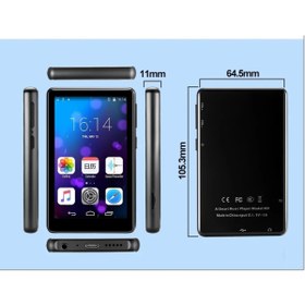 Resim Tastech M9 WİFİ MP3 PLAYER ANDROİD 8.1 MÜZİK ÇALAR VİDEO OYNATICI BLUETOOTH FM RADYO 