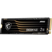 Resim Spatium M480 2 TB PCIe 4.0 Nvme M.2 7000 - 6800 MB/s SSD MSI