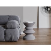 Resim Echo Furniture Adella Bazalt Gri Sehpa 