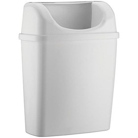 Resim Rulopak Duvara Monte 6L Çöp Kovası - Beyaz 