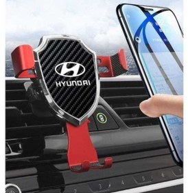 Resim Pazly Hyundai İçin Snap-on Telefon Braketi - Gps, Hava Çıkışı, Gece Kullanımı Uyumlu - 