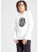 Resim Leon & Mathilda The Professional Baskılı Unisex Çocuk Sweat Beyaz 