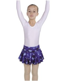 Resim 627 Kar Taneli Buz Pateni Eteği Mavi 