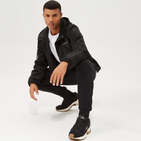 Resim Skechers Outerwear Colorblock Rain Erkek Siyah Mont 