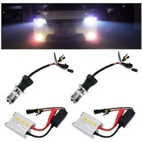 Resim Wondernest Yüksek Yoğunluklu Xenon Sones Lambası Işık, İnce Hıd H4 Deşarj Dc12v 35w 2x Uv Diğer 