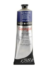 Resim Daler Rowney Georgian Yağlı Boya 225Ml - N:123 French Ultramarine 