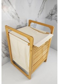 Resim Digithome Bambu Kirli Çamaşır Sepeti B9017 Diğer 