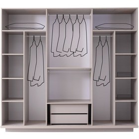 Resim Minnesota Yatak Odası Takımı %100 Mdf 