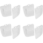 Resim Sulhul 8pcs Right Left Interior Roof Map Light Lens Reading Lamp 34401-SDA-A21 34402-SDA-A21 For Tsx Accord (Yurt Dışından) 