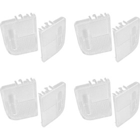 Resim Sulhul 8pcs Right Left Interior Roof Map Light Lens Reading Lamp 34401-SDA-A21 34402-SDA-A21 For Tsx Accord (Yurt Dışından) 