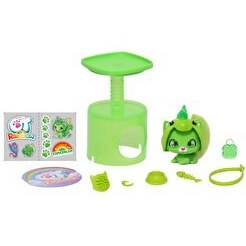 Resim QT Kittie Gökkuşağı Serisi Sürpriz Aksesuarlı Yavru Kedi Lily 