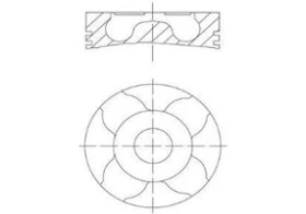 Resim Yenmak 31-04282-040 - Motor Piston Segman 0.40 Palıo-Albea-Doblo 1.3 Mtj-Combo-Corsa-Merıva-Tıgra 1.3 Cdtı 70.00 