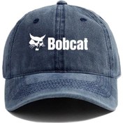 Resim Qianyi Bobcat Beyzbol Şapkası Erkek Kadın Ayarlanabilir Retro Açık Yaz Şapka Mz-287 Whıte Ayarlanabilir 