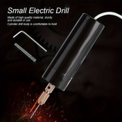 Resim Kompakt Kablosuz Elektrikli Matkap - USB ile Çalışan, Yüksek Kaliteli Metal Gövde, DIY Projeleri ve İnci Delme için Rahat Tutuş 