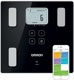 Resim Omron VIVA HBF-222T-EBK Akıllı Bluetooth Vücut Analiz Tartısı 