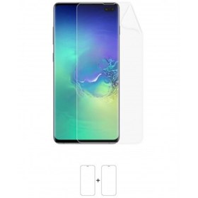 Resim Wrapsol Galaxy S10 Plus Ekran Koruyucu Kaplama Darbe Emici Poliüretan Film Amerika Üretimi 