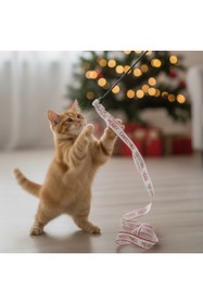 Resim Timarket Yılbaşı Temalı Kedi Oyun Oltası 