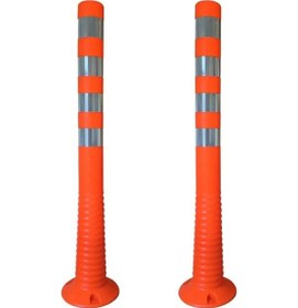 Resim Evelux Delinatör 100 Cm Delinatör Otopark Trafik Esnek Yol Ayırıcı 2 Adet 