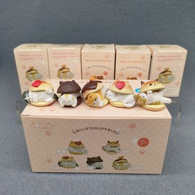 Resim Kedi Mini Figür - Sevimli Mini Ekmek Kedi Burger, Zarif Küçük Dekorasyon, Araba Dekorasyonu/DIY Aksesuarları/Masaüstü Süsü İçin Uygun, Tatiller ve Doğum Günleri İçin Mükemmel Şık Hediye, Koleksiyonluk Figürler, Gıda Teması Yok 