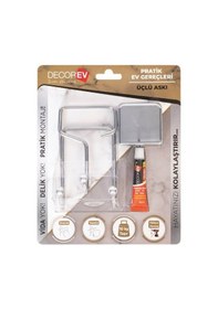Resim Decorev Dc-543 Dekoratif Banyo Mutfak Üçlü Havlu Askısı Çok Renkli 