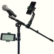 Resim 360° Dönebilen Ayarlanabilir Telefon & GPS Tutucu - Dayanıklı ABS Çok Fonksiyonlu Araç Standı, Gitar ve Navigasyon İçin - Pil Gerektirmez, Güvenli Kavrama, Akıllı Telefonlar ve Cihazlarla Uyumlu, El Serbest Kullanım, Sağlam Yapı Kalitesi, Kompakt Tasarım, Yüksek Kaliteli Plastik, Yolculuk İhtiyaçları 