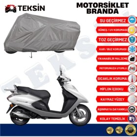 Resim Teksin Honda Spacy 110 Motosiklet Brandası Motor Branda (A+ Kalite) 
