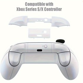 Resim Xbox Series S/X Kontrol Cihazı Düğme Çubuğu - Uyumlu LB RB Yedekleme PP Malzeme ile, Geliştirilmiş Oyun Deneyimi için Ön Çerçeve, Kontrol Cihazı Geliştirme | Oyun Estetiği | Hassas Uyum Tasarımı, Oyun Kontrol Cihazı 