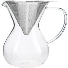 Resim Jumbo, Glory Cam Kahve Demleme Çelik Süzgeçli 850 Ml, Tek Ebat, Çok Renkli 