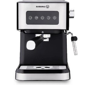 Resim Korkmaz Java A981 Süt Köpürtücülü Espresso Kahve Makinesi 