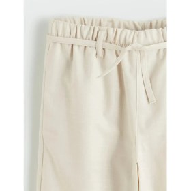 Resim LC Waikiki Lc Waıkıkı Bej Loose Fit Kız Çocuk Pantolon 