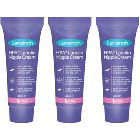 Resim Lansinoh Lanolin HPA Göğüs Ucu Kremi 40 ML 3 Adet 