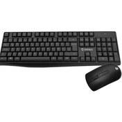 Resim TREND Everest KM-7500 Siyah Kablosuz Q Multimedia Klavye + Mouse Set 