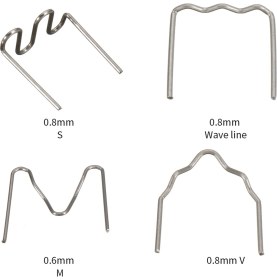 Resim Pairuidaisi 0.6mm-0.8mm Üniversal 400 Adet/takım Zımba - Gri (Yurt Dışından) 