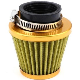 Resim Turcoshop11 Altın Renk 38mm Motor Hava Filtresi Kiti Gy6 50cc 110cc 125cc Atv Dirt Bike İçin 