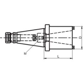 Resim Fett ISO50.40 Iso Çektirme Civatalı Redüksiyon 