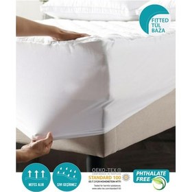 Resim Kapitone Fitted Su Sıvı Geçirmez Yatak Koruyucu Alez 100x200 