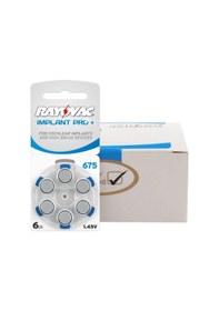 Resim Rayovac 675 Numara Implant İşitme Cihazı Pili 6 x 5'li 