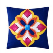 Resim Nuvomon Biyeli 119 Kırlent Kılıfı - 43x43 cm 